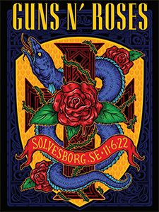 LITHORATI - Guns N' Roses - Lithograph Database - World 2022